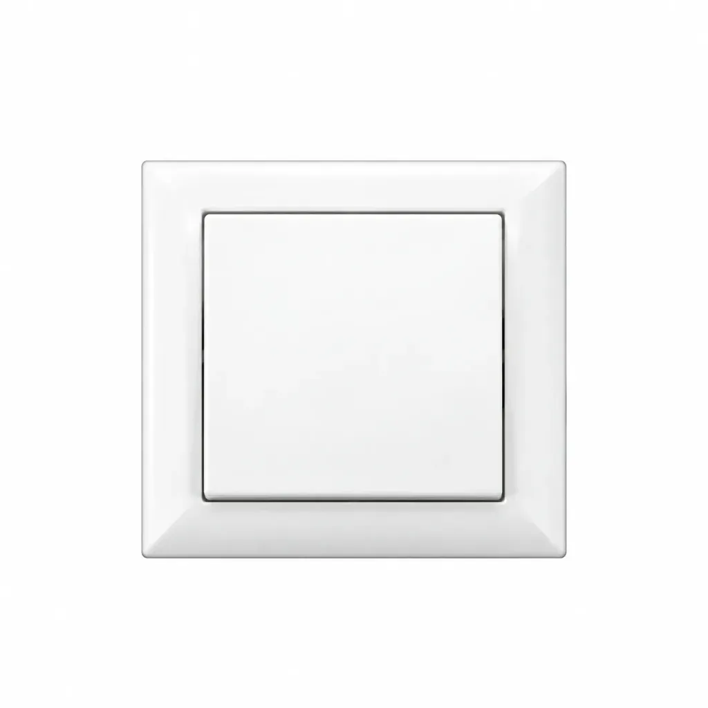 [95XX1102] White Two Gang One Way Switch