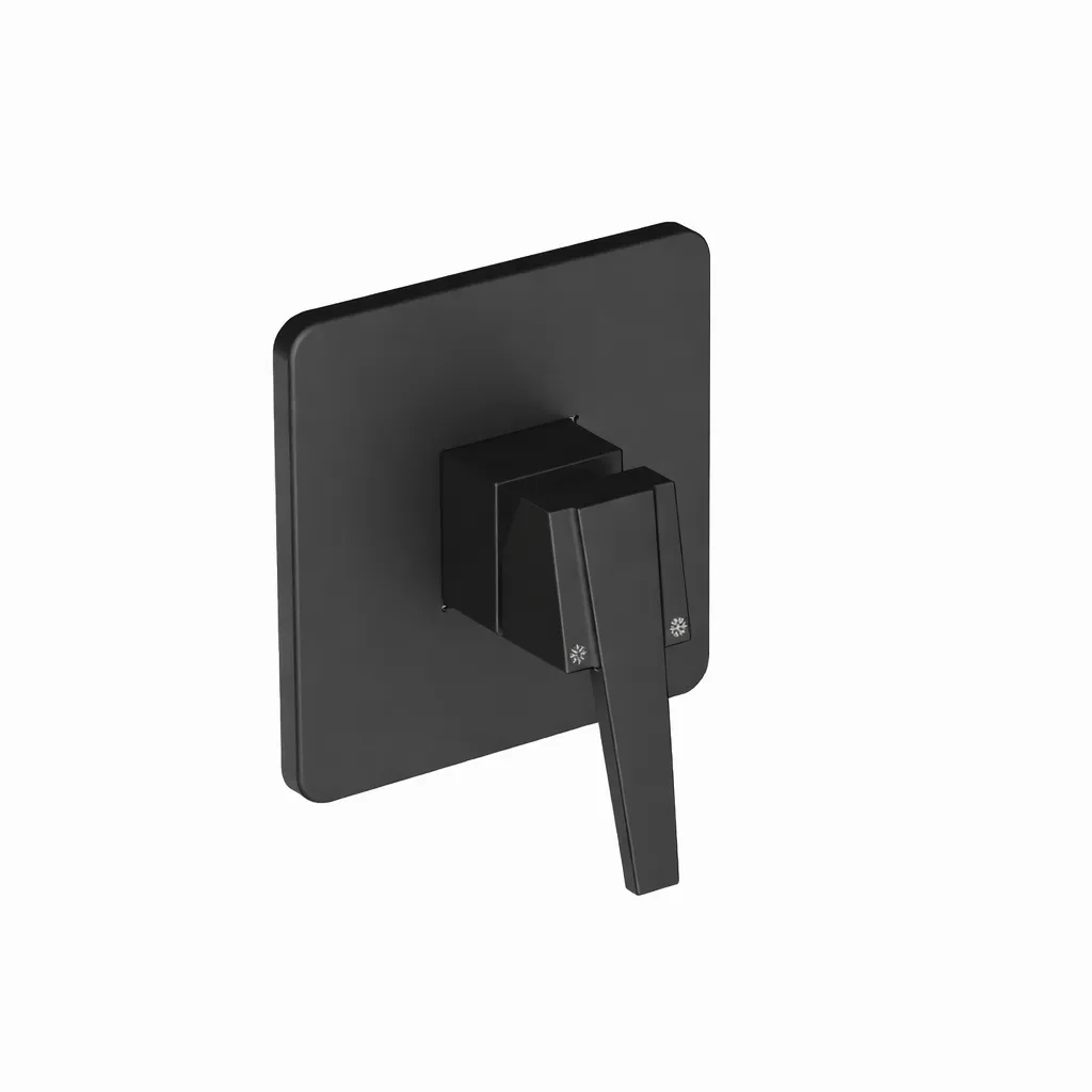 [MAD85-C-S] Ritmo Black Concealed Shower Armature with Single Lever Cold-Start