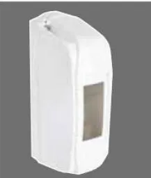[9142407] White 1 Gang Fuse Box with Front Window