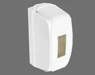 [9142414] White 2 Gang Fuse Box with Front Viewing Window