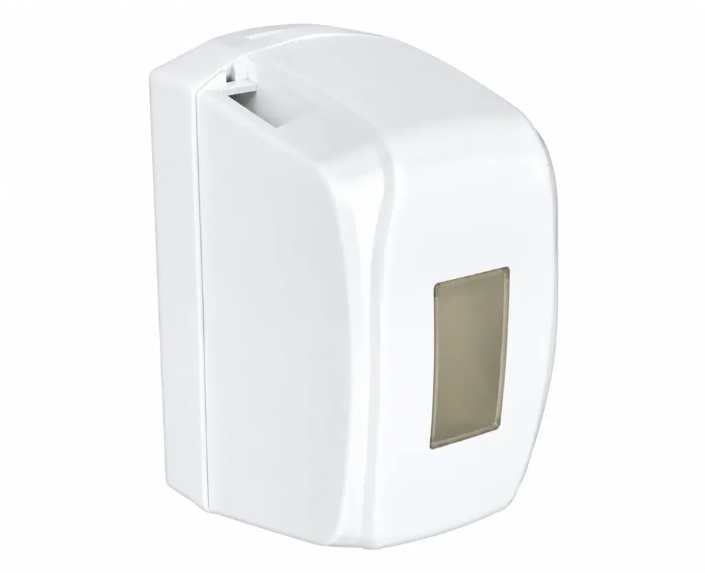 [9142421] Boîte à fusibles blanche 3 modules avec fenêtre frontale