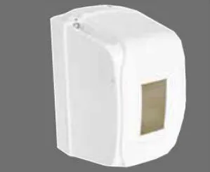 [9142421] White 3 Gang Fuse Box with Front Window