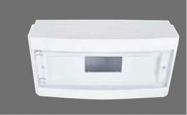 [9142452] 12 Gang White Surface Fuse Box with Front Viewing Window