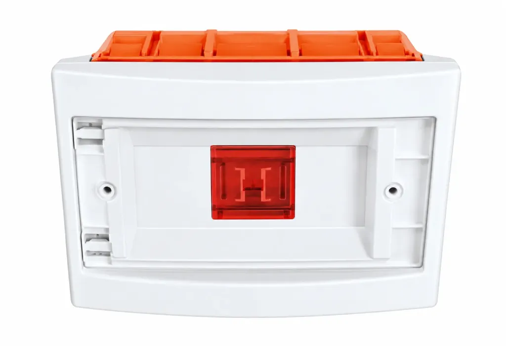 [9142469] Boîte à fusibles encastrée 6 modules avec couvercle avant transparent