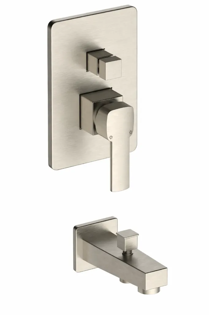 Pedra Fully Concealed Bathroom Armature