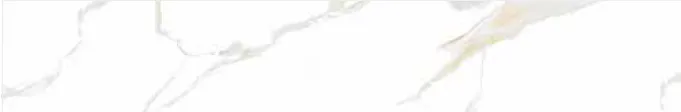 [CLA19] Classic Carrara White Marble-Effect Porcelain Tile (15x90, Gold, Fon, MATT)
