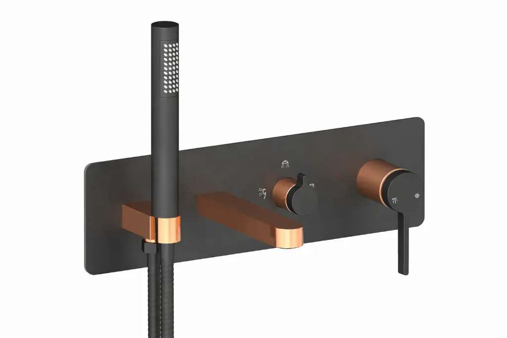 Gildo Concealed Mix Combined Bathroom Armature