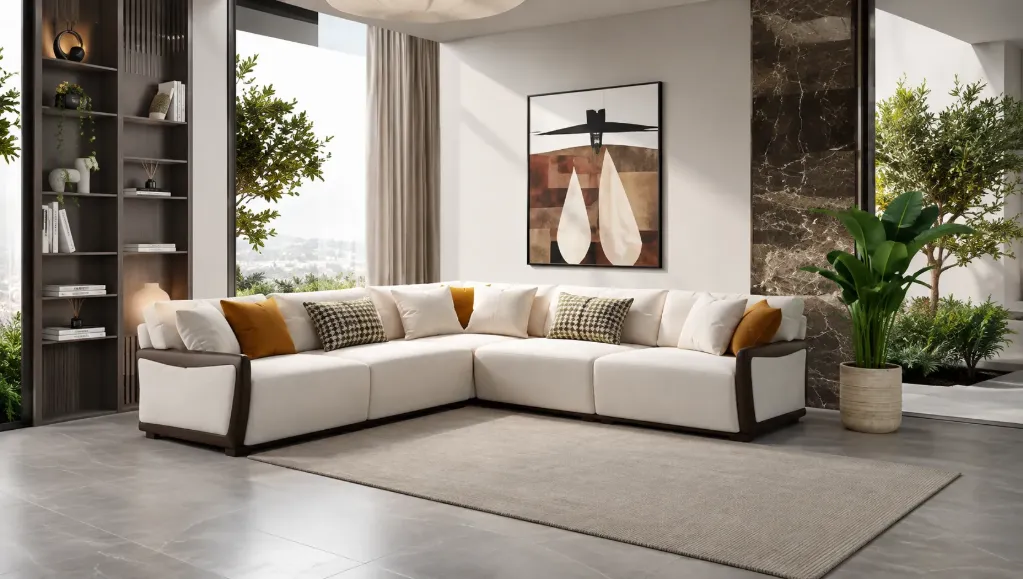 Luna Modular Corner Sofa Set