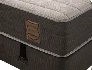 Active Grey Quilted-Look Mattress with Contrast Piping (120x200)