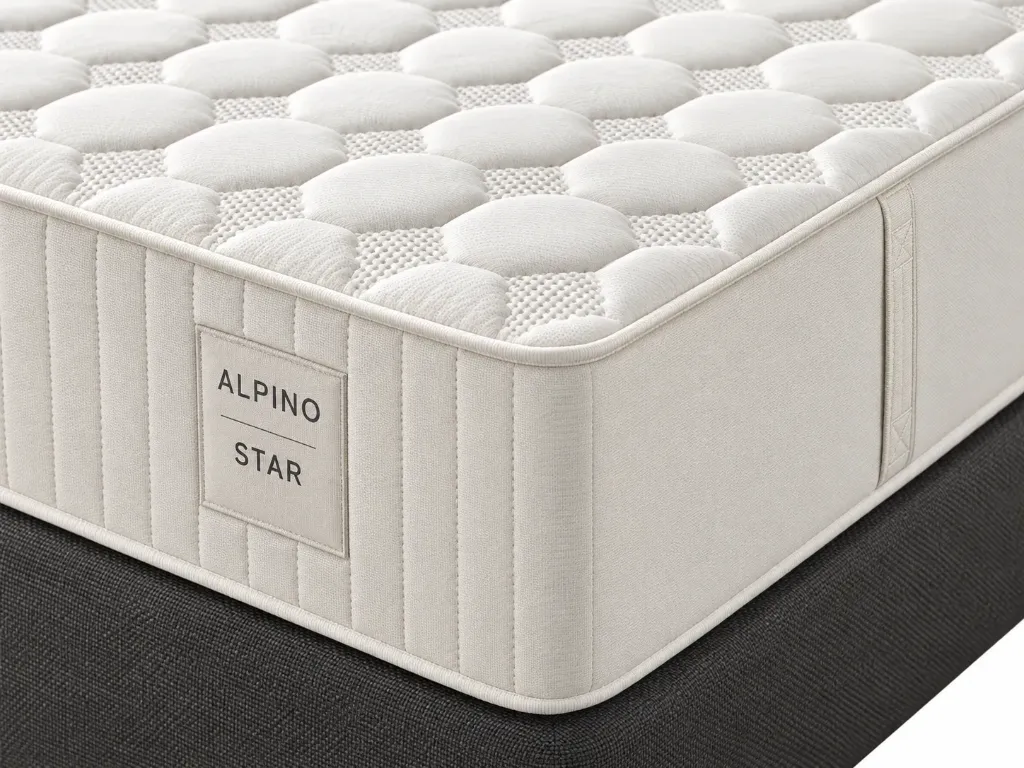 Matelas matelassé Star Blanc