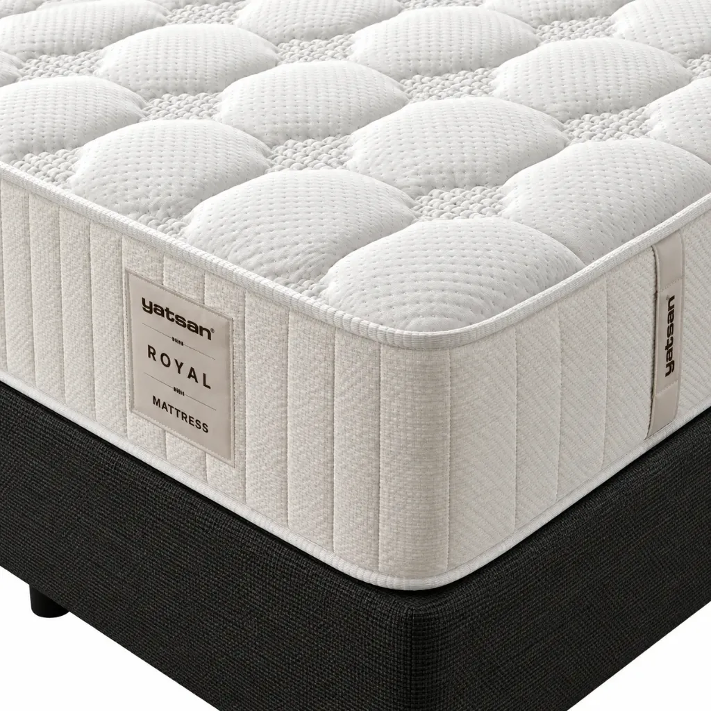 Royal Light-Coloured Quilted Mattress