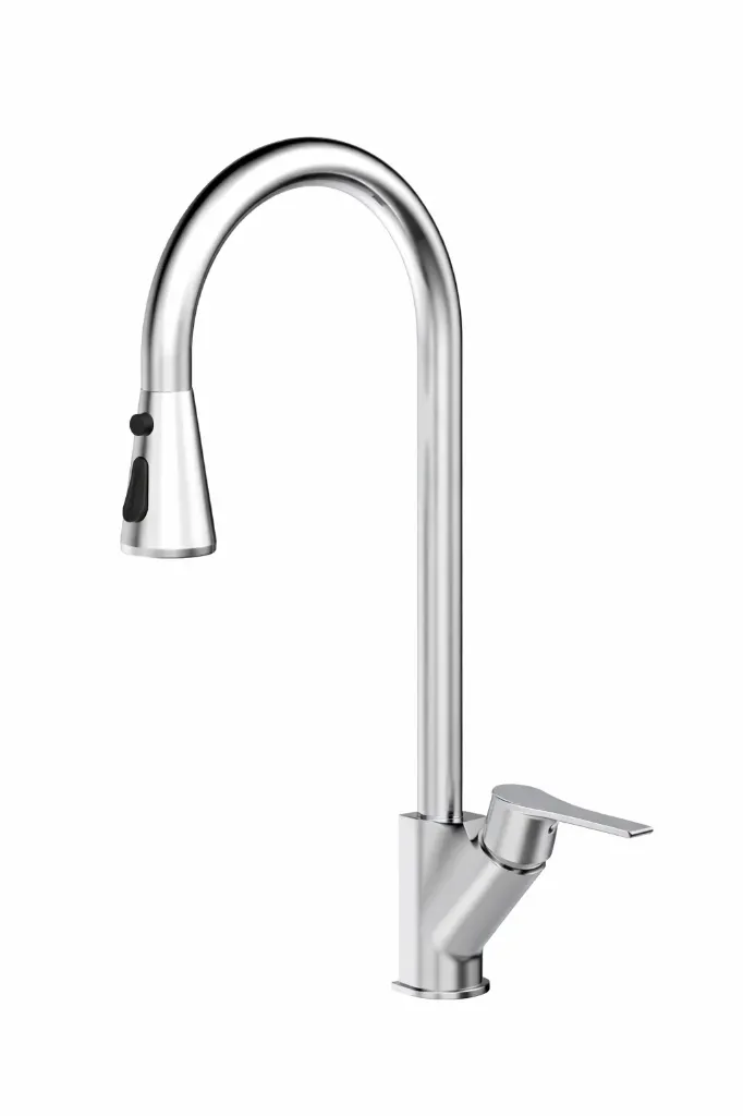 [MES65-C] Atros Pull-Out Spray Sink Armature (3 Func.)(Cold-Start)