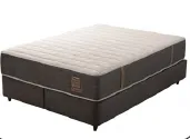Active Base Dark Bed Base with Light Ribbed Top (120x200)