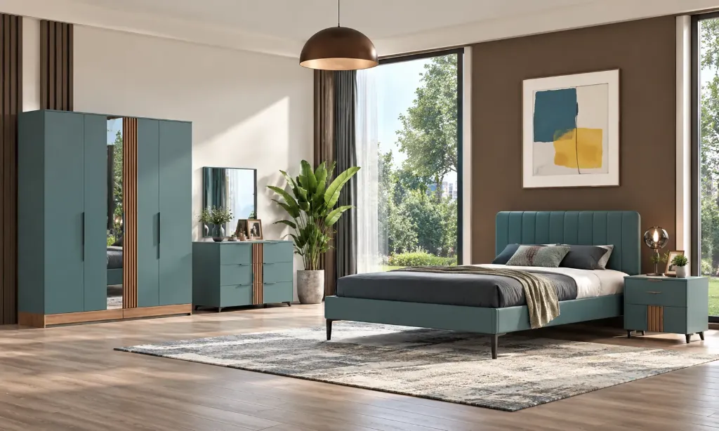 Ensemble de meubles Valon Youngroom Melisa Cadiz avec lit 90 x 190