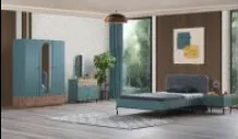 Valon Youngroom Melisa Cadiz Furniture Set with 90 x 190 Bedstead