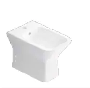 Nova White Back to Wall Bidet with Single Tap Hole