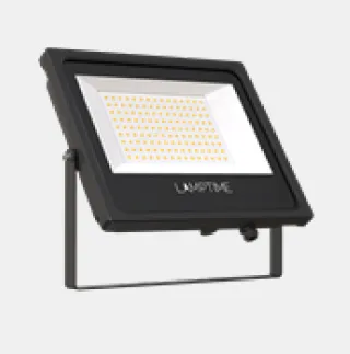 [OF10-030M] Black RAL9005 100 W 3000K IP66 SMD LED Floodlight with Bracket