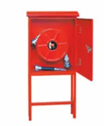 [All / Fire Hydrant] Armoire Incendie Rouge Type Sahra avec Tuyau de 25 m