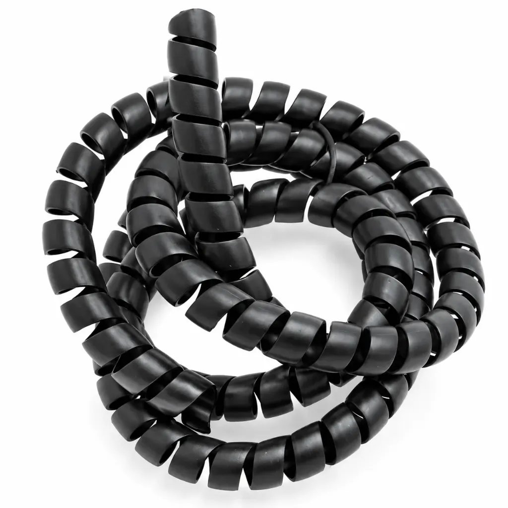 Spirale de protection de câble noire CPS-48B 46,5 à 54,5 mm