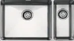 [DE513] R20 Low Radius Silver Metallic-Look 1.5 Bowl Sink
