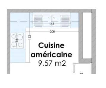 Kitchen 2 MDF Kitchen Furniture with Soft Hinge and Metal Side Rail