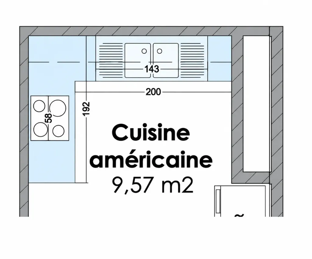 Kitchen 2 MDF Kitchen Furniture with Soft Hinge and Metal Side Rail