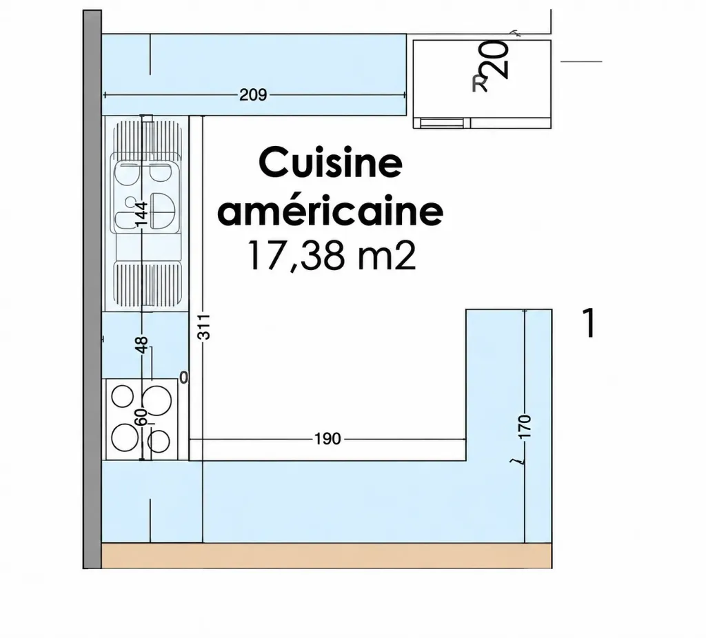 Kitchen-7 MDF Kitchen Furniture with Soft Hinge and Metal Side Rail