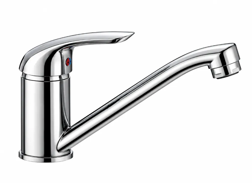 [MDL120] Adrio Chrome-Look Swivel Wash Basin Faucet with Single Lever