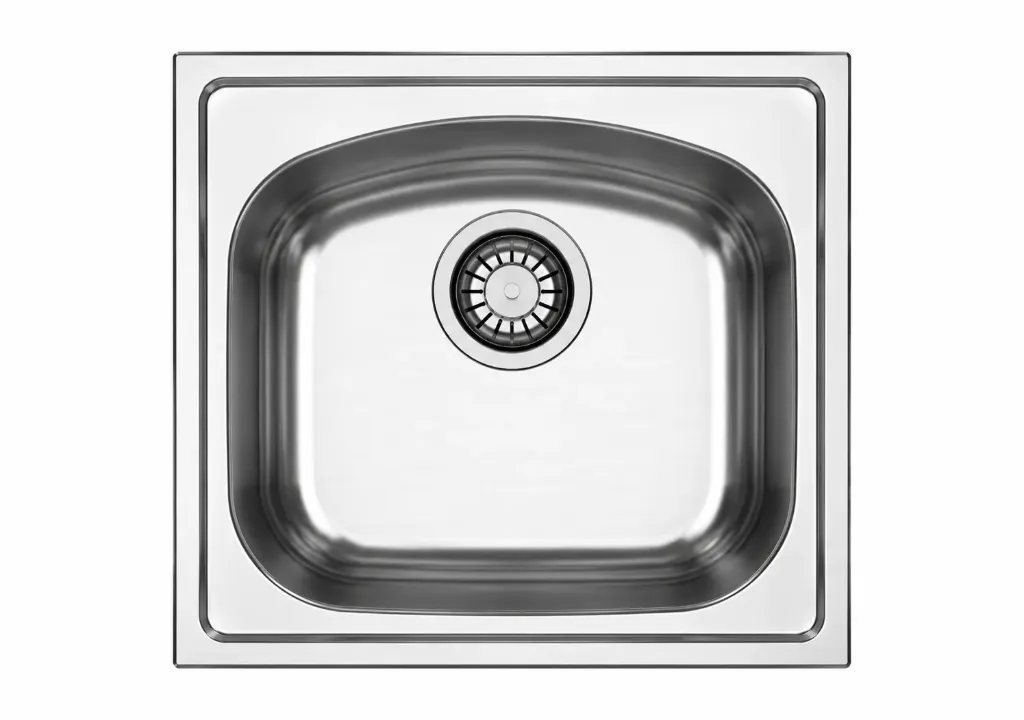 44 x 44 Built-In Square Sink (0,5 mm)