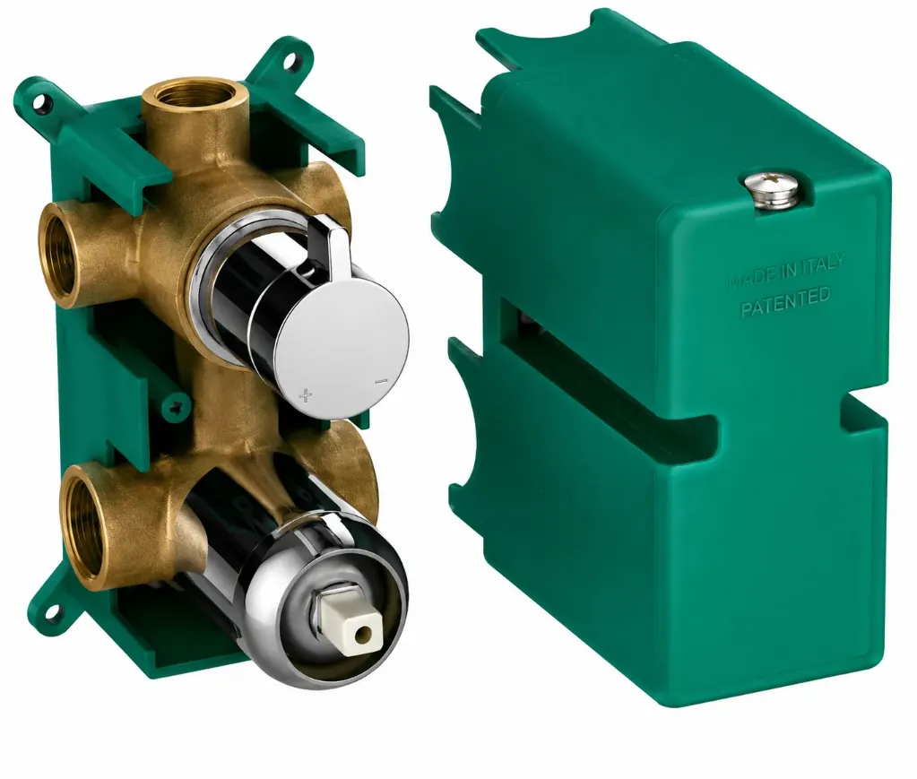 [SCA02] Groupe d'encastrement de salle de bain dissimulé Ø35mm avec diverteur 3 voies