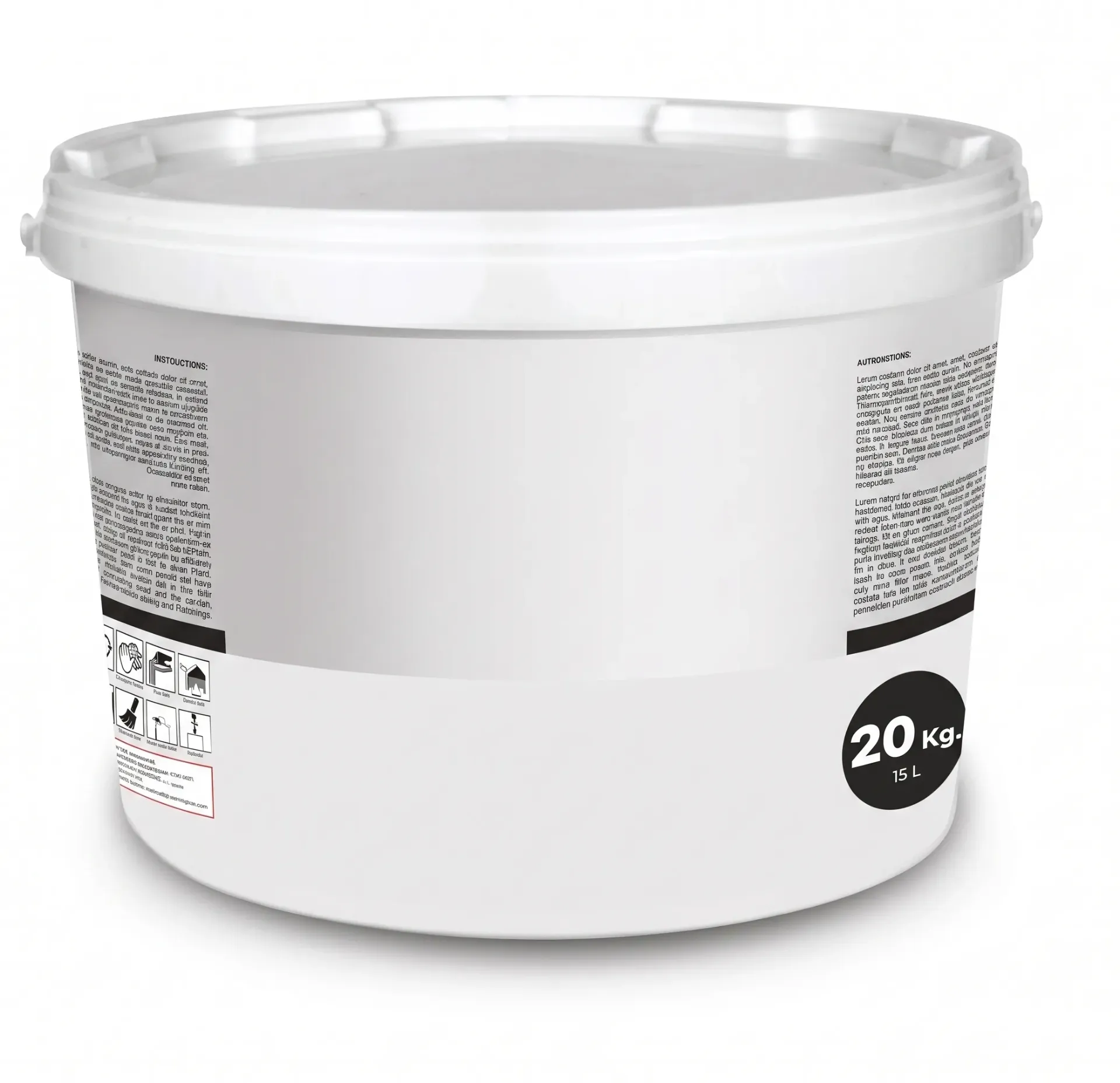 Peinture acrylique blanche White-Up pour plafond