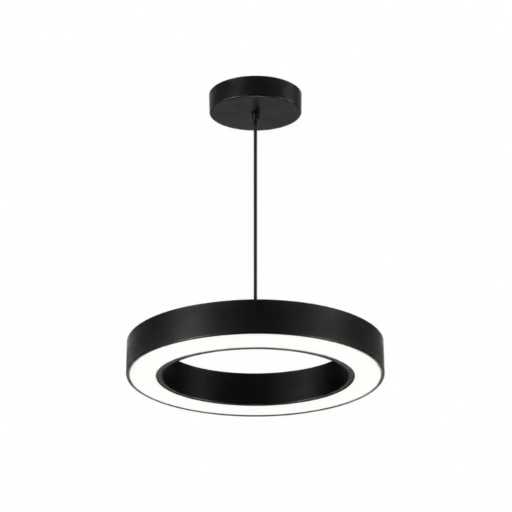 Spot rond noir LD11 60 cm 45 W 3000 K IP20