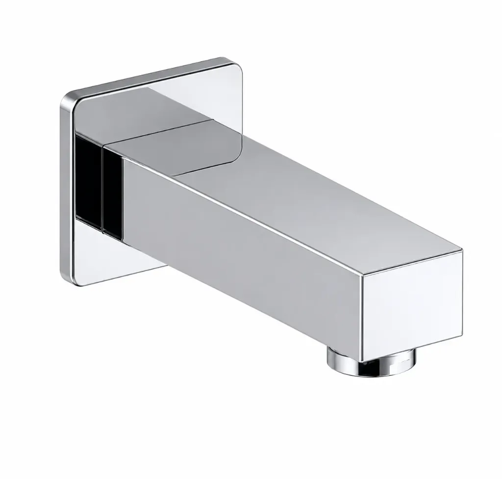 [GGR13] Groupe de bec rectangulaire mural aspect chrome sans inverseur