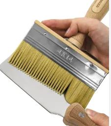 Accessoire peigne pour terrasse avec tête à poils larges (Anthracite, LAMINATION)