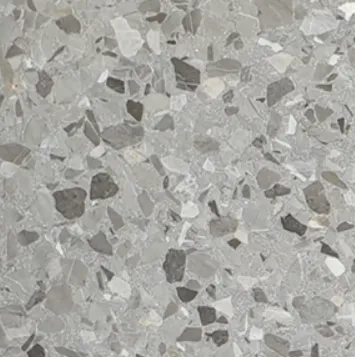 Terazzo Grey Terrazzo-Look 60 x 60 Marble Tile