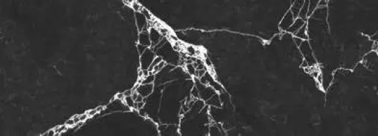 [VIR5] Vira White Marble-Effect Porcelain Tile (30x90, Noir, Fonction, brillant)
