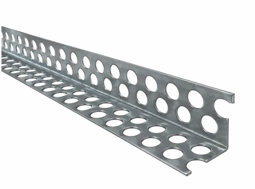 0.25 mm x 3 m Metal Plaster Corner Bead (0.50 mm, Pvc)